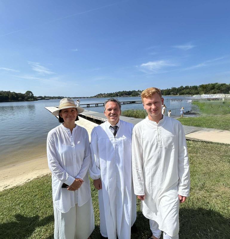 Newly baptized